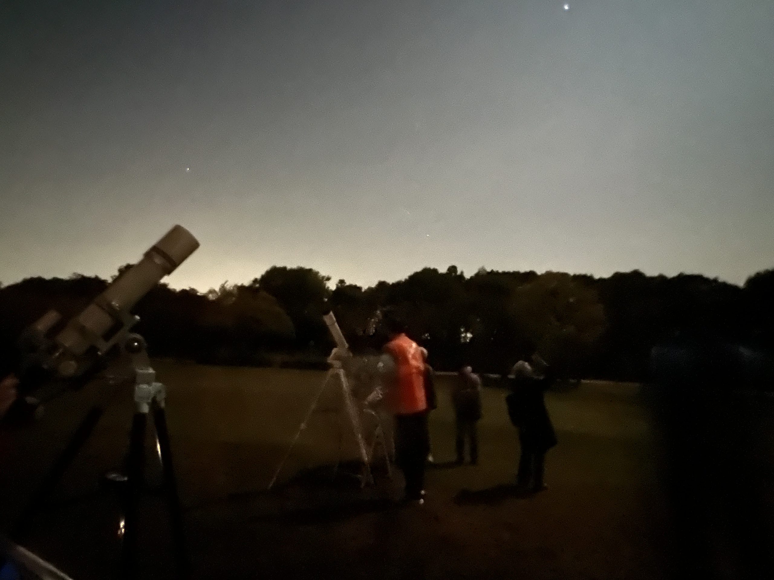 新月の星空観察会